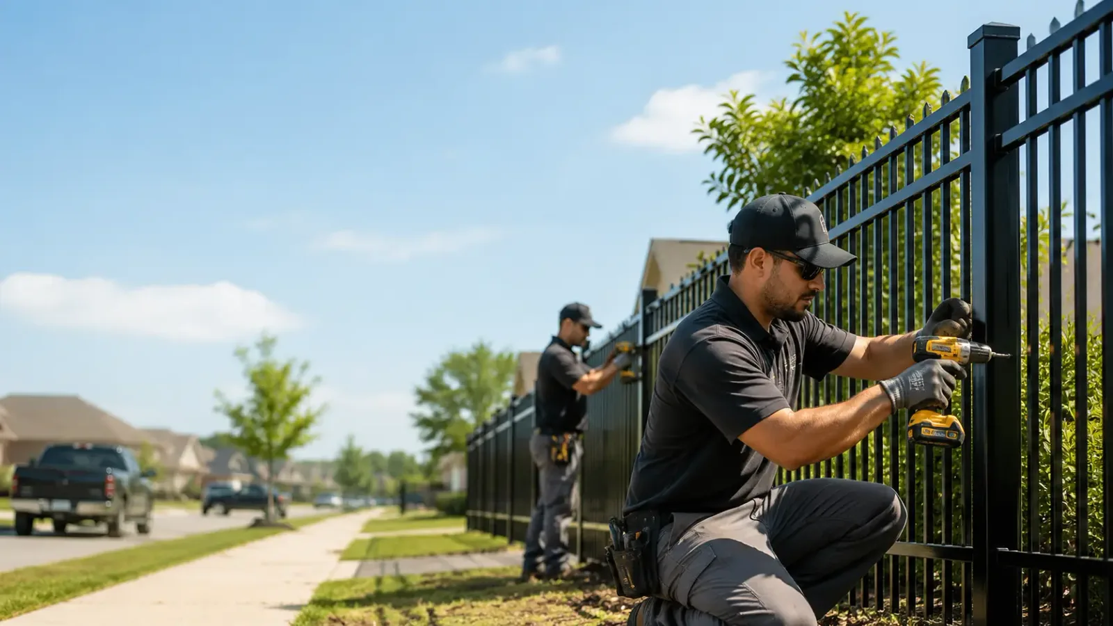 Metal Fence Installation in Andover, OH